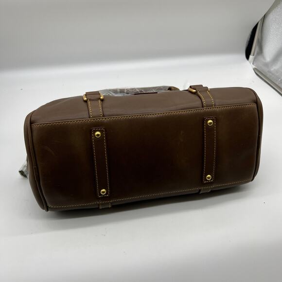 Dooney & Bourke Women Handbags Florentine Leather Satchel Elephant - Picture 5 of 16